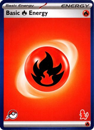 [PKM BE] Basic F Energy (Blue Border) [My First Battle]