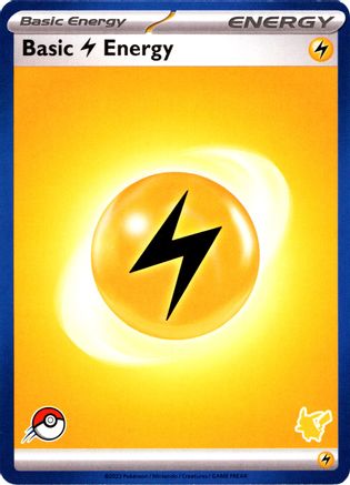 [PKM BE] Basic L Energy (Blue Border) [My First Battle]