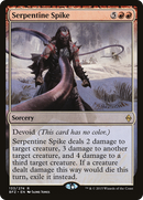 {R} Serpentine Spike [Battle for Zendikar][BFZ 133]