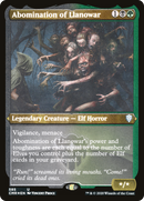 {C} Abomination of Llanowar (Etched) [Commander Legends][CMR 585]