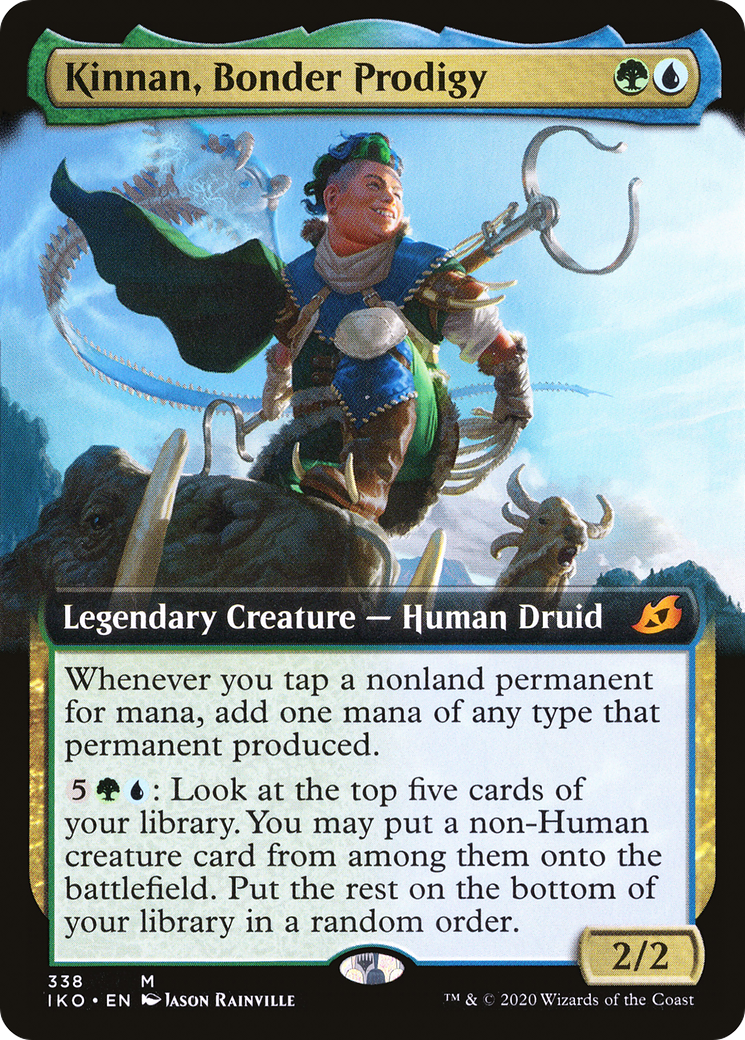 {R} Kinnan, Bonder Prodigy (Extended Art) [Ikoria: Lair of Behemoths][IKO 338]