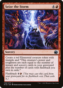 {C} Seize the Storm [Innistrad: Midnight Hunt][MID 158]