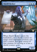 {R} Shield Broker (Extended Art) [Streets of New Capenna Commander][NCC 130]