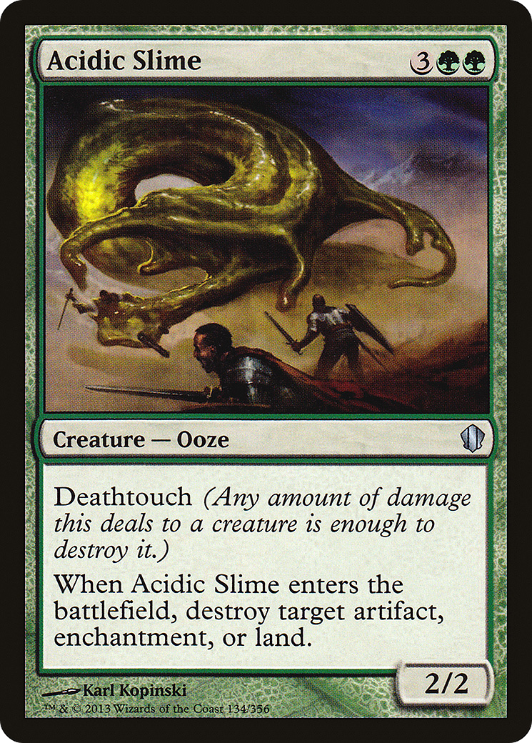 {C} Acidic Slime [Commander 2013][C13 134]