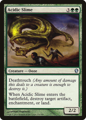 {C} Acidic Slime [Commander 2013][C13 134]