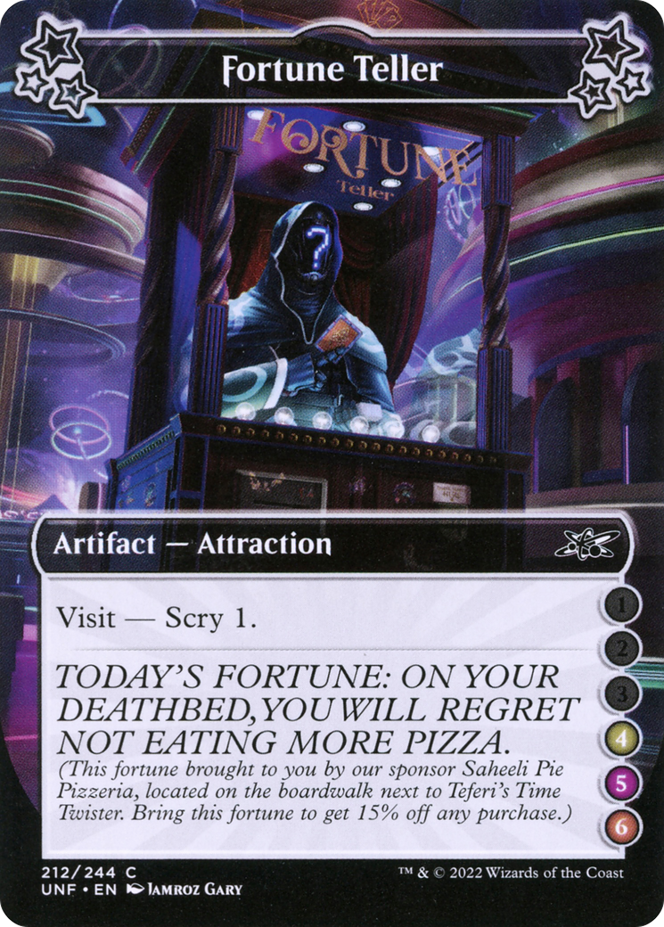 {C} Fortune Teller (4-5-6) [Unfinity][UNF 212]