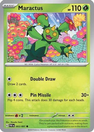 [PKM] Maractus (003/091) [Scarlet & Violet: Paldean Fates]