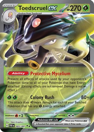 [PKM] Toedscruel ex (005/091) [Scarlet & Violet: Paldean Fates]