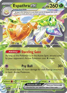 [PKM] Espathra ex (006/091) [Scarlet & Violet: Paldean Fates]