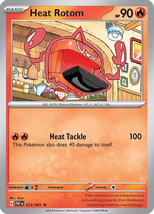 [PKM-R] Heat Rotom (013/091) [Scarlet & Violet: Paldean Fates]