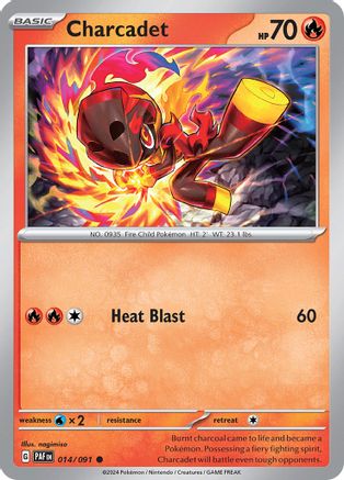 [PKM] Charcadet (014/091) [Scarlet & Violet: Paldean Fates]