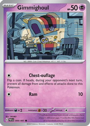 [PKM] Gimmighoul (044/091) [Scarlet & Violet: Paldean Fates]