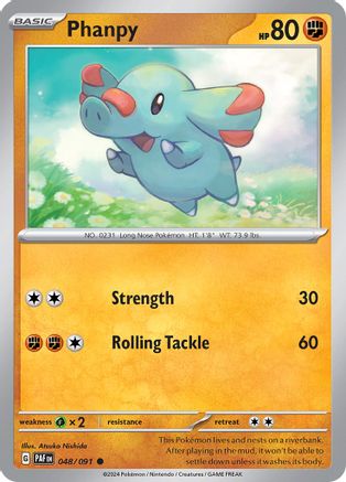 [PKM] Phanpy (048/091) [Scarlet & Violet: Paldean Fates]