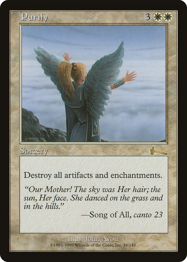 {R} Purify [Urza's Legacy][ULG 019]
