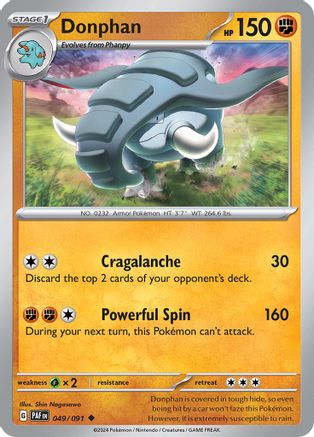 [PKM] Donphan (049/091) [Scarlet & Violet: Paldean Fates]