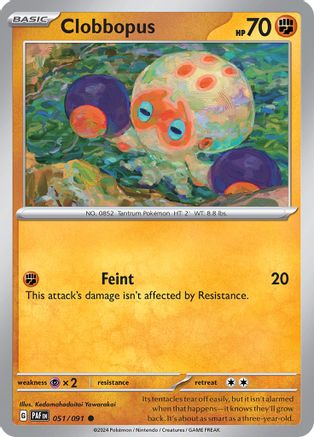 [PKM] Clobbopus (051/091) [Scarlet & Violet: Paldean Fates]