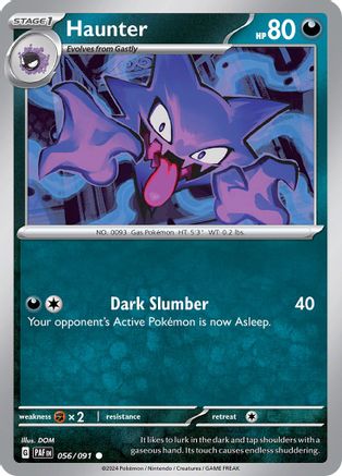 [PKM] Haunter (056/091) [Scarlet & Violet: Paldean Fates]