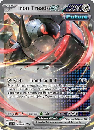 [PKM] Iron Treads ex (066/091) [Scarlet & Violet: Paldean Fates]