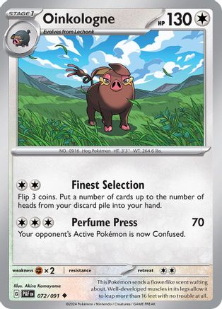[PKM] Oinkologne (072/091) [Scarlet & Violet: Paldean Fates]