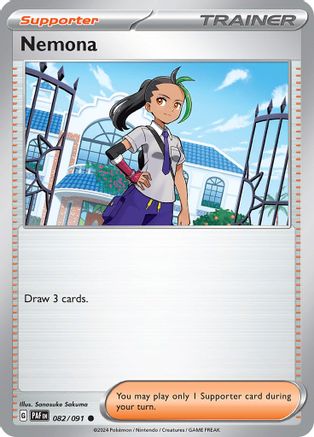 [PKM] Nemona (082/091) [Scarlet & Violet: Paldean Fates]