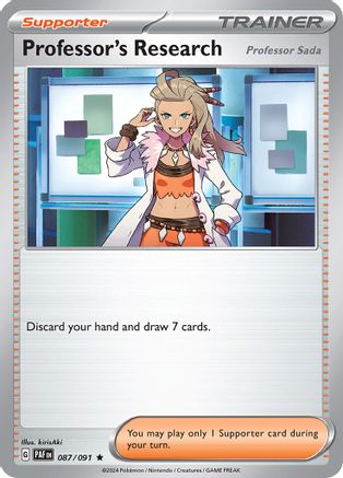 [TR] Professor's Research (087/091) [Scarlet & Violet: Paldean Fates]