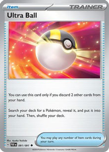 [PKM] Ultra Ball (091/091) [Scarlet & Violet: Paldean Fates]