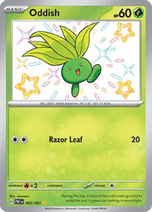 [PKM] Oddish (092/091) [Scarlet & Violet: Paldean Fates]