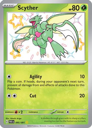 [PKM] Scyther (095/091) [Scarlet & Violet: Paldean Fates]