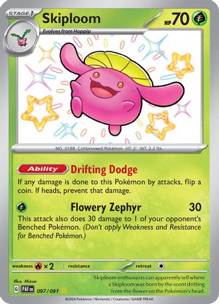 [PKM-R] Skiploom (097/091) [Scarlet & Violet: Paldean Fates]
