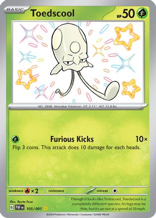 [PKM] Toedscool (105/091) [Scarlet & Violet: Paldean Fates]