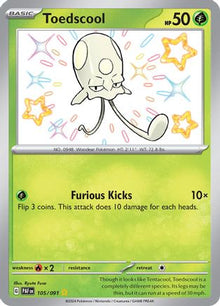 [PKM] Toedscool (105/091) [Scarlet & Violet: Paldean Fates]
