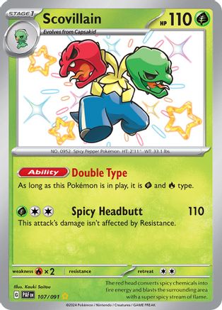 [PKM] Scovillain (107/091) [Scarlet & Violet: Paldean Fates]