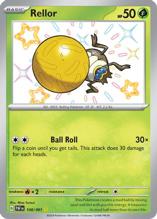 [PKM] Rellor (108/091) [Scarlet & Violet: Paldean Fates]
