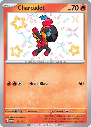 [PKM] Charcadet (114/091) [Scarlet & Violet: Paldean Fates]