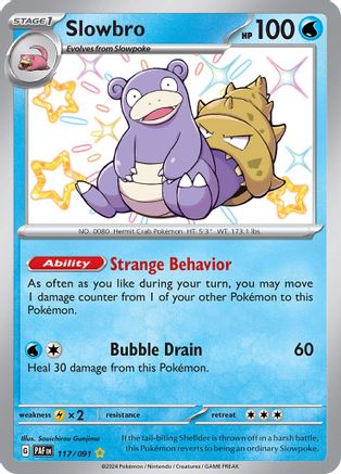 [PKM] Slowbro (117/091) [Scarlet & Violet: Paldean Fates]