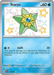 [PKM-R] Staryu (118/091) [Scarlet & Violet: Paldean Fates]