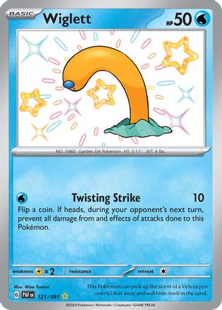 [PKM] Wiglett (121/091) [Scarlet & Violet: Paldean Fates]