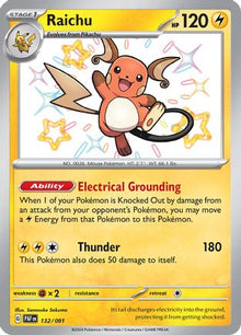 [PKM] Raichu (132/091) [Scarlet & Violet: Paldean Fates]