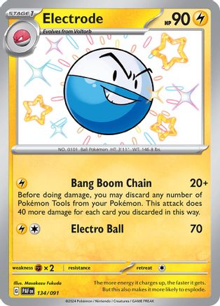 [PKM] Electrode (134/091) [Scarlet & Violet: Paldean Fates]