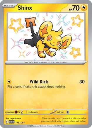 [PKM-R] Shinx (135/091) [Scarlet & Violet: Paldean Fates]