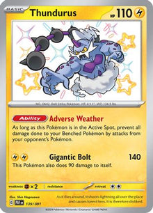 [PKM-R] Thundurus (139/091) [Scarlet & Violet: Paldean Fates]