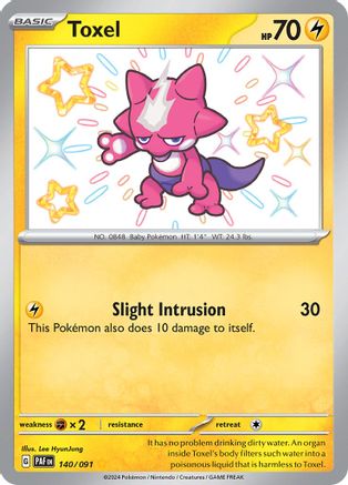 [PKM] Toxel (140/091) [Scarlet & Violet: Paldean Fates]
