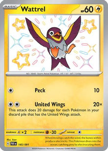 [PKM] Wattrel (145/091) [Scarlet & Violet: Paldean Fates]