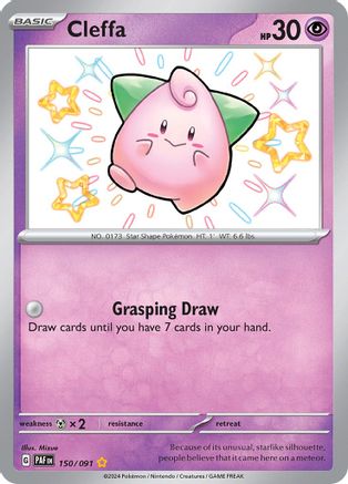 [PKM] Cleffa (150/091) [Scarlet & Violet: Paldean Fates]