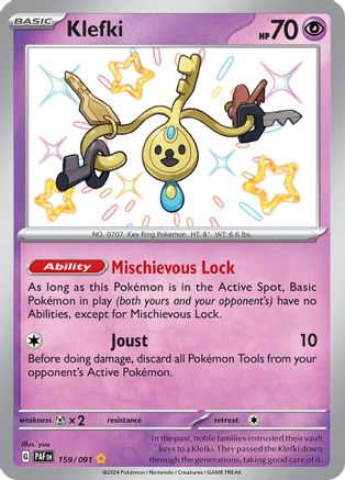 [PKM] Klefki (159/091) [Scarlet & Violet: Paldean Fates]