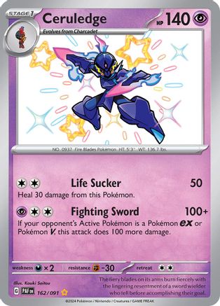 [PKM] Ceruledge (162/091) [Scarlet & Violet: Paldean Fates]