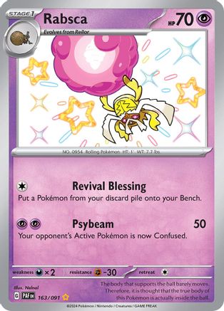 [PKM] Rabsca (163/091) [Scarlet & Violet: Paldean Fates]