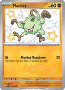 [PKM-R] Mankey (169/091) [Scarlet & Violet: Paldean Fates]