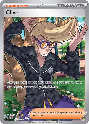 [TR] Clive (227/091) [Scarlet & Violet: Paldean Fates]