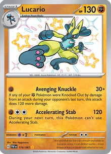 [PKM] Lucario (174/091) [Scarlet & Violet: Paldean Fates]